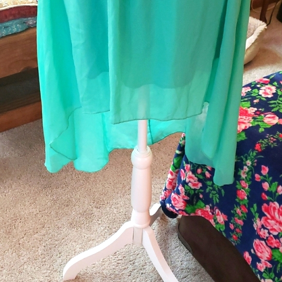 Tube Top High Low Dress - Picture 3 of 5